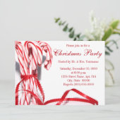 kerstfeestdagen met snoepjes kaart (Staand voorkant)