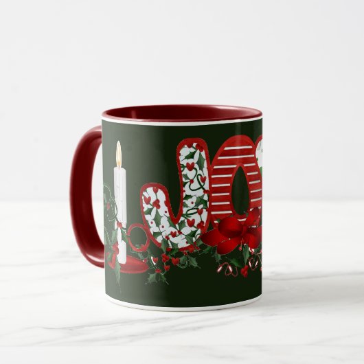 kerstFeestdagen Mok (Voorkant links)