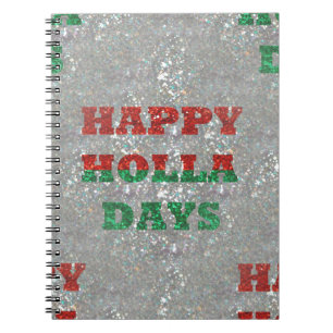 kerstfeestdagen notitieboek