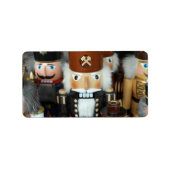 kerstfeestdagen - Ontwerp voor voedingsstoffen Etiket (Voorkant)