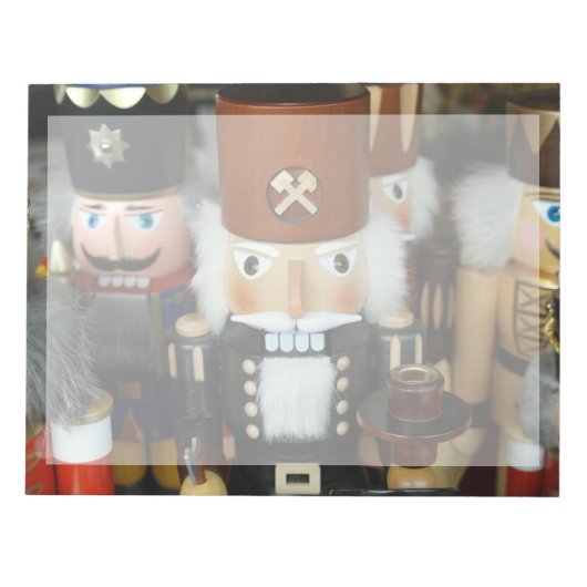 kerstfeestdagen - Ontwerp voor voedingsstoffen Notitieblok (Voorkant)