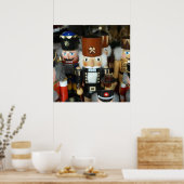 kerstfeestdagen - Ontwerp voor voedingsstoffen Poster (Keuken)