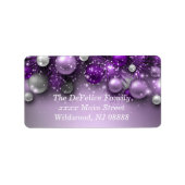 Kerstfeestdagen - Ornamenten Etiket (Voorkant)