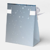 Kerstfeestdagen - Ornamenten met blauwe ogen Bedankdoosjes (Achterkant)