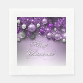 Kerstfeestdagen - Ornamenten Servet