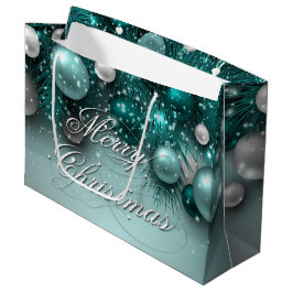 Kerstfeestdagen - Ornamenten - Teals Large Cadeautasje