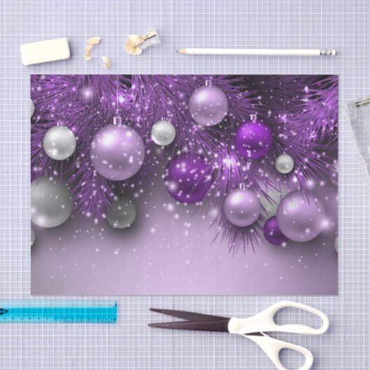 Kerstfeestdagen - Ornamenten Tissuepapier (Craft)