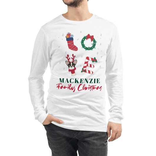 kerstFeestdagen overeenkomende familie T-shirt