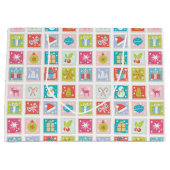 KerstFeestdagen Pastemantsplaat Groot Cadeauzakje (Voorkant)