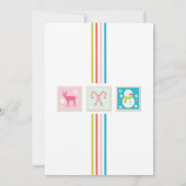 KerstFeestdagen Pastemantsplaat Kaart (Achterkant)