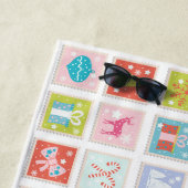 KerstFeestdagen Pastemantsplaat Strandlaken (In situ)