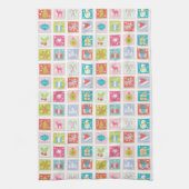 KerstFeestdagen Pastemantsplaat Theedoek (Verticaal)