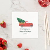 kerstfeestdagen - Reunion - aangepast feestartikel Servet (Insitu)