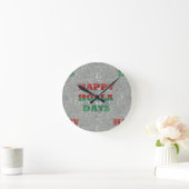 kerstfeestdagen ronde klok (Huis)