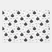 Kerstfeestdagen Scandinavische stijl Inpakpapier Vel (Voorkant 3)