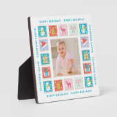 kerstFeestdagen Stempelfoto Fotoplaat (Voorkant)