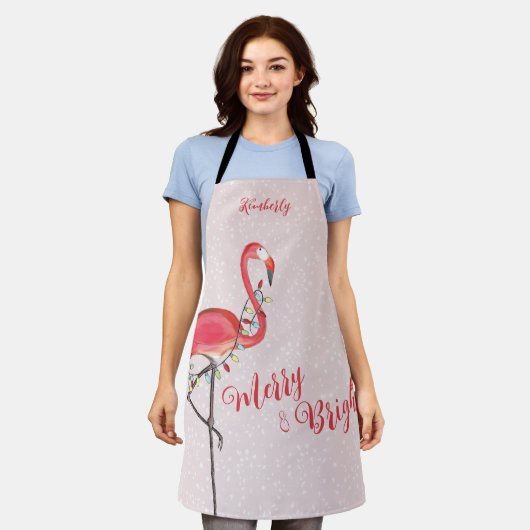 Kerstfeestdagen, String Lights Merry en Bright Schort (Gedragen)