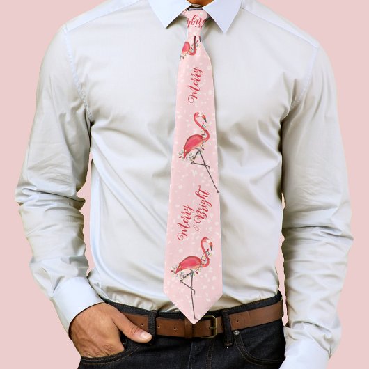 Kerstfeestdagen, String Lights Merry en Bright Stropdas