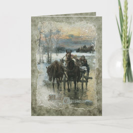 KerstFeestdagen - Wenskaart Feestdagen Kaart