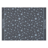 Kerstfeestdagen wintersopflakes op maat tafelkleed (Voorkant (Horizontaal))
