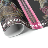 Kerstfeestdieren Cadeaupapier (Rol Hoek)