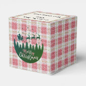  kerstfeestdoos voor Merry Bedankdoosjes (Achterkant)