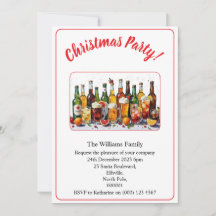 Kerstfeestdranken En Cocktails Kleur Kerstmis