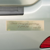 kerstfeestelijke Bumpersticker (Op auto)
