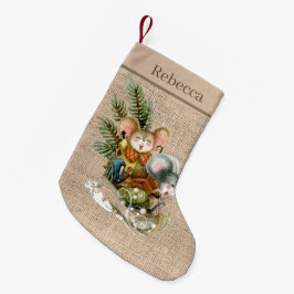 kerstfeestelijke feestdag voor feestdagen kleine kerstsok