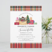 Kerstfeestelijke Feestdagen, moderne Kaart (Staand voorkant)