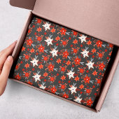 Kerstfeestelijke Feestdagen Winterroze roze Floral Tissuepapier