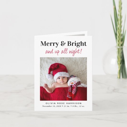 kerstfeestelijke feestelijke feestdag aankondiging (Voorkant)