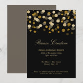 Kerstfeestelijke feestelijke feestelijke feestelij kaart (Voorkant / Achterkant)