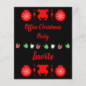 kerstfeestelijke Kantoor Flyer (Voorkant)