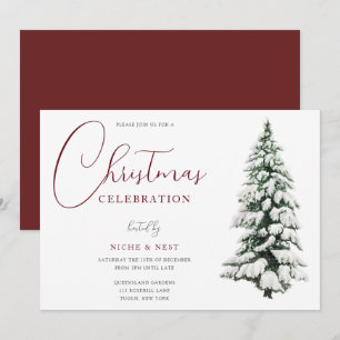 kerstfeestelijke kerstfeestdag kaart