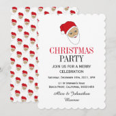 kerstfeestelijke kerstfeestdag voor kerstmis kaart (Voorkant / Achterkant)