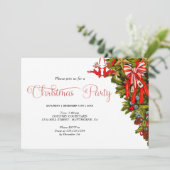 kerstfeestelijke kerstfeestelijke decoratie kaart (Staand voorkant)