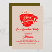 kerstfeestelijke Mok voor kerstfeestdagen Kaart (Voorkant / Achterkant)