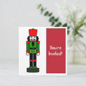 kerstfeestelijke voedingskraker kaart (Staand voorkant)