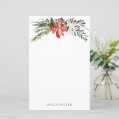 kerstfeestelijke winterbladen (Staand voorkant)