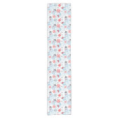 kerstfeestetafel korte tafelloper (Voorkant)