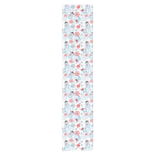 kerstfeestetafel korte tafelloper (Voorkant)