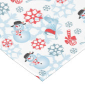 kerstfeestetafel korte tafelloper (Hoek)