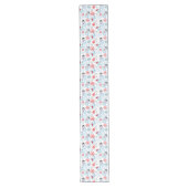 kerstfeestetafel lange tafelloper (Voorkant)