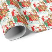 kerstfeestfeest cadeaupapier (Rol Hoek)