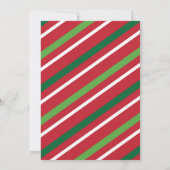 kerstfeestfeestfeest chalkboard mistletoe kaart (Achterkant)