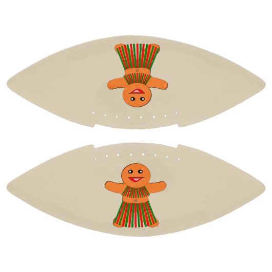 kerstfeestfeestvrouw american football (Panelen)