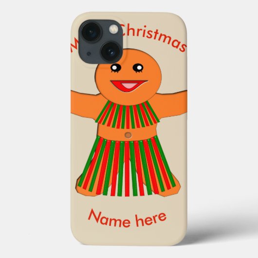 kerstfeestfeestvrouw Case-Mate iPhone case (Achterkant)