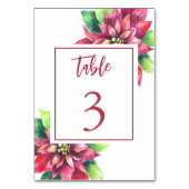 kerstfeestgetallen Kaart (Voorkant)