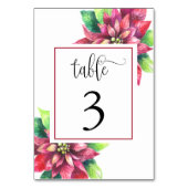 kerstfeestgetallen Kaart (Achterkant)